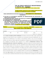 Carta de Pago Total Hipoteca Registrada A Favor Del Banvi