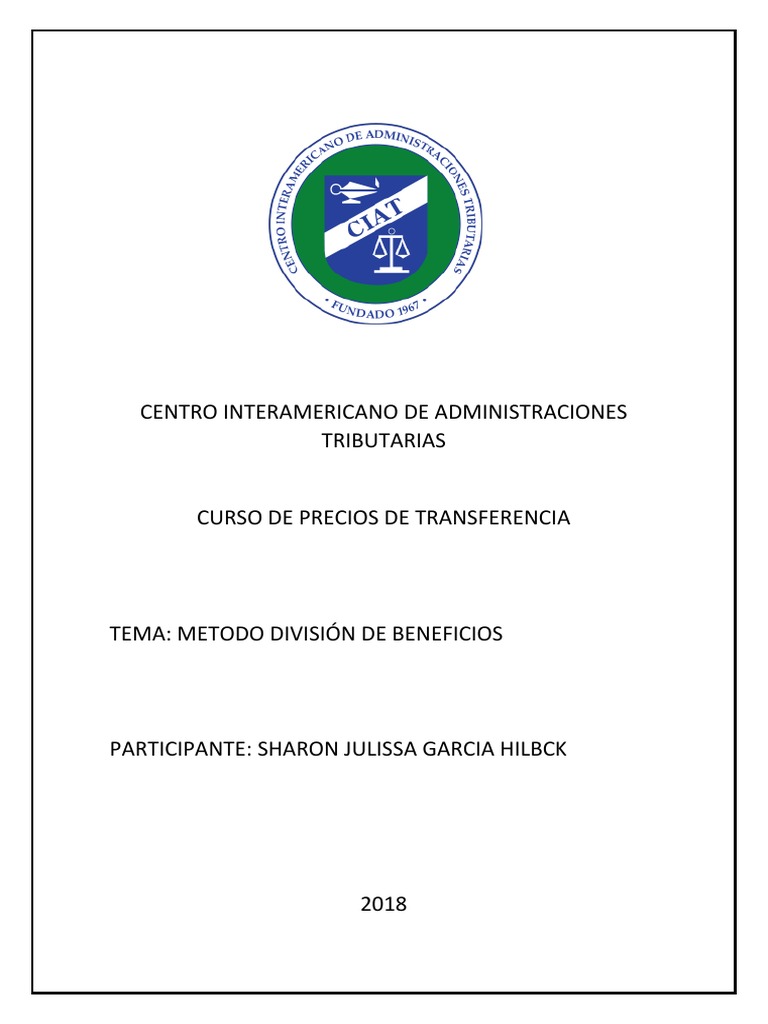 Método División de Beneficios PDF Economias Business