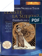 Taleb Nassim Nicholas - Existe La Suerte Engañados Por El Azar.pdf