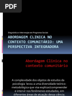 Abordagem Clinica No Contexto Comunitário
