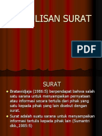 Penulisan Surat