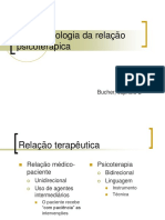 Fenomenologia Da Relação Psicoterápica