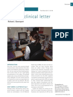 Write A Clinical Letter: Howtodoit