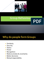 Group &amp Team Behaviour