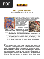 A Intolerancia Esta de Volta