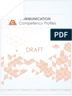 Competency Profiles: Draft