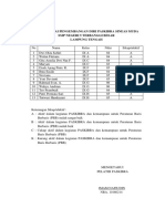 Daftar Nilai Pengembangan Diri Paskibra Seneas Muda