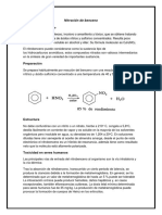 Nitración de Benceno Lab.22