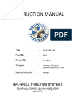 INSTRUCTION MANUAL FOR FU-63-LTC-1550 THRUSTER