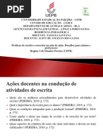 Slide - Ações de Linguagem