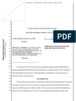 2018-10-10 Federal Court Order Granting Motion For Preliminary Injunction - Kayode, Smith