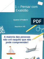 Pensar com Exatidão: Separar fatos importantes