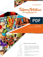 Listado Talleres Artístico Culturales 2018