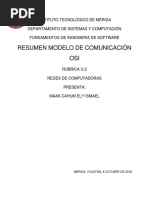 Resumen modelo OSI