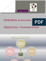 PRESENTAN: Muhammad Ikhwan: PEMBIMBING:dr - Amuransyah, SP - OG