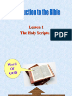 Introduction To The Bible