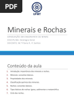Minerais e Rochas