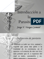 01 Introduccion A La Parasitologia