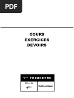 Cours Cned 6 Eme Maths Perpendicularite Propriete Intellectuelle