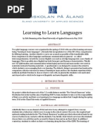 Download Learn to Learn Languages by Erik Hemming SN39062854 doc pdf