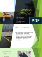 Cementos Asfalticos