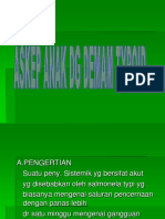 Askep Anak Dengan Demam Typoid