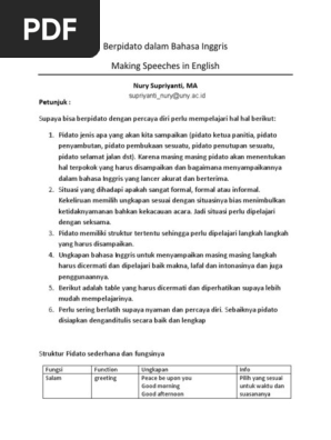 Pidato Bahasa Inggris Tentang Percaya Diri Lukisan