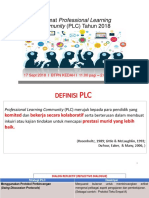 Taklimat Professional Learning Community (PLC) Tahun 2018