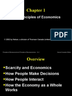 Ten Principles of ECONOMICS