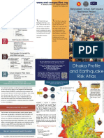 Earthquake Risk Atlas Brochure for Dhaka