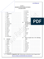 Padasalai Net 10th English I Paper Quarterly Exam Worksheet