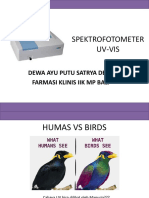 Spektrofotometer Uv-Vis