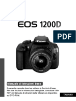EOS 1200D Basic Instruction Manual IT PDF