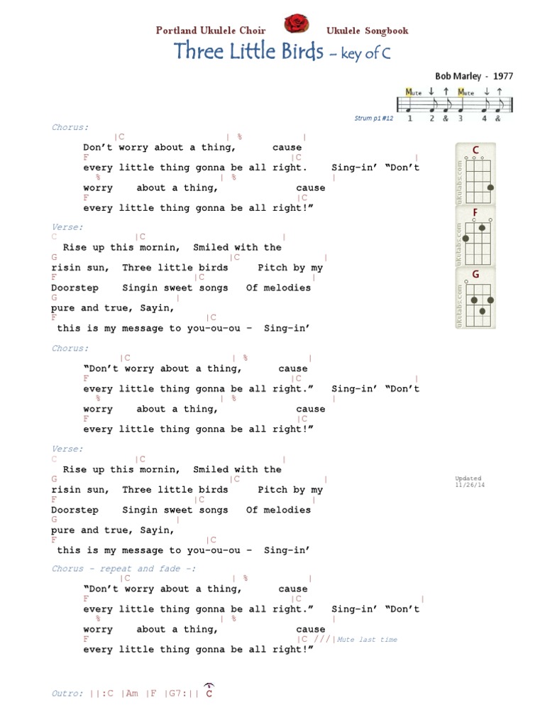 Three little birds pdf song structure elements of music