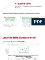 Calculo de Puesta A Tierra Cable Desnudo