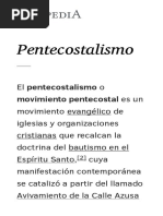 Historia del Pentecostalismo | PDF | Pentecostalismo | Movimiento ...