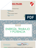 Energía, Trabajo y Potencia