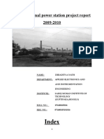 Index: Bandel Thermal Power Station Project Report 2009-2010