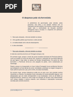 O Desprezo Pela via Ferroviária