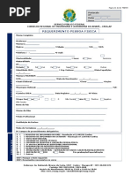 Requerimento CREA