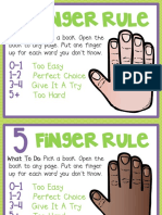 five finger rule