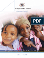 Ombudsperson For Children Annual Report 2017-2018 | PDF ...