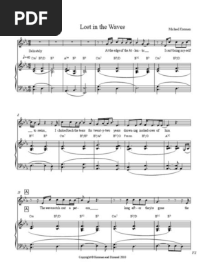 Lost in The Waves - Sheet Music in E Flat | PDF