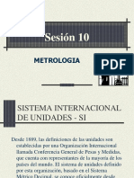 Sesion 10 Metrologia Si