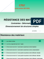 Résistance Des Matériaux