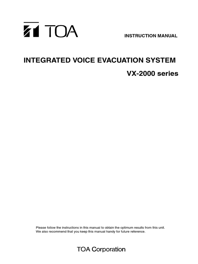 Vx 00 Manual En Microphone Technology Engineering