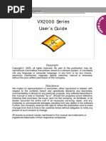 Vx 00 Manual En Pdf Microphone Amplifier