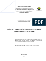 Acao de Consignacao em Pagamento A Luz Do Processo Do Trabalho