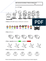 Ficha de trabalho ordinais até 10