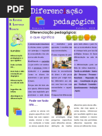 Boletim Diferenciação Pedagógica